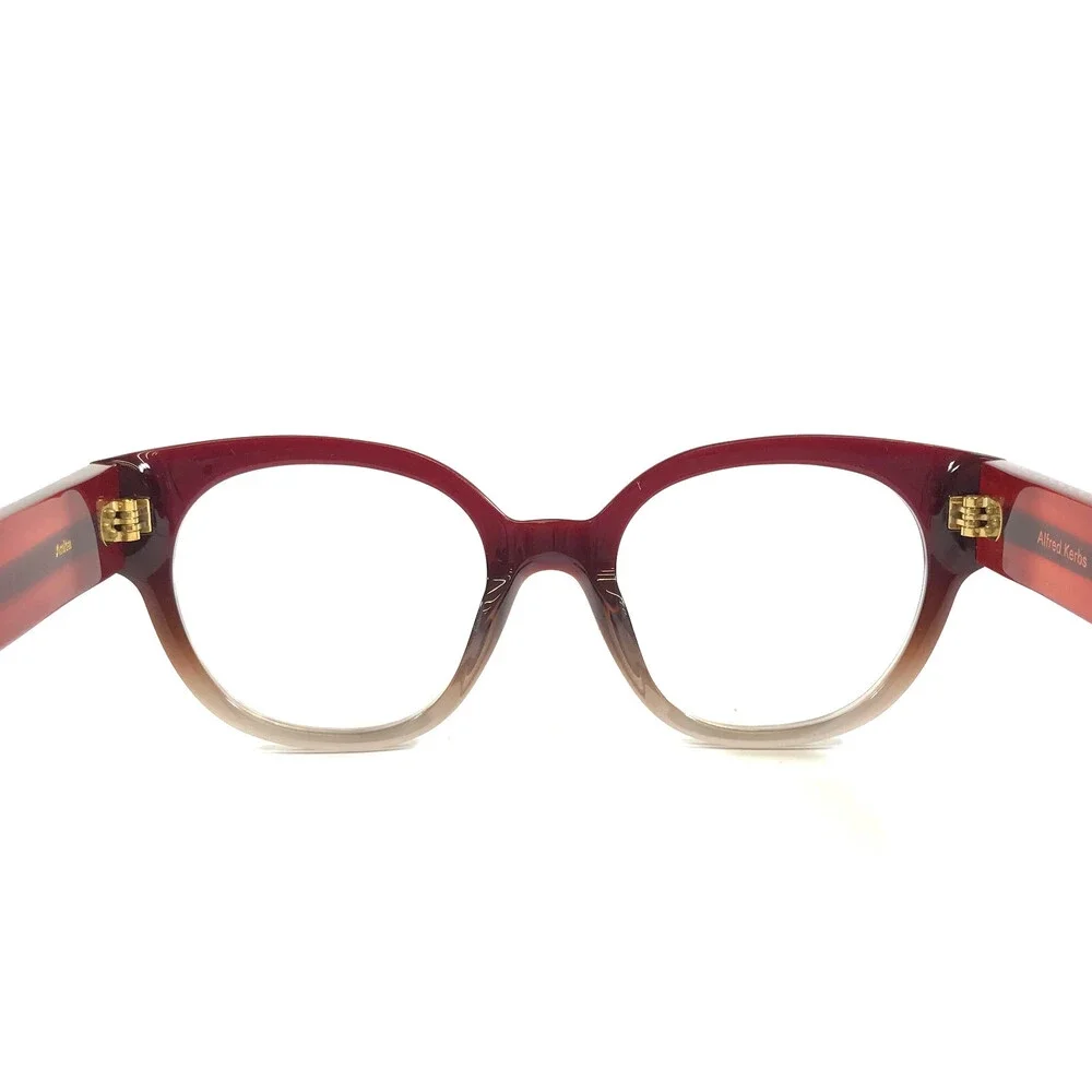 Alfred Kerbs Eyeglasses Frames ANITA RD Red Gradient Cat Eye Full Rim 50-20-140